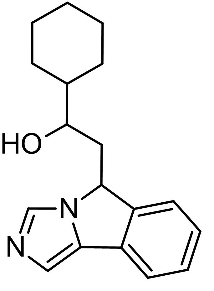 Chemical Structure - NLG919, small molecule IDO pathway inhibitor (AB231505), expandable thumbnail