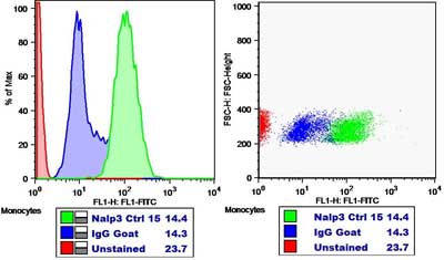 Flow Cytometry (Intracellular) - Anti-NLRP3 antibody (AB4207), expandable thumbnail