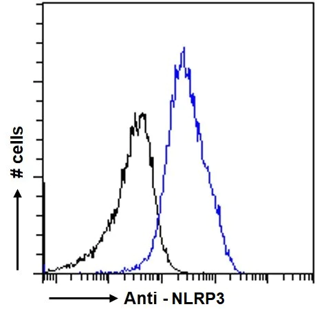Flow Cytometry (Intracellular) - Anti-NLRP3 antibody (AB4207)