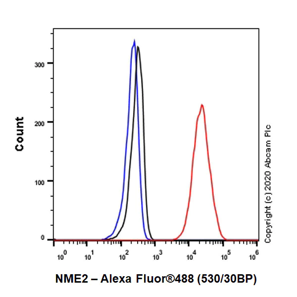 Flow Cytometry (Intracellular) - Anti-NME2 antibody [EPR8351] - BSA and Azide free (AB248409)