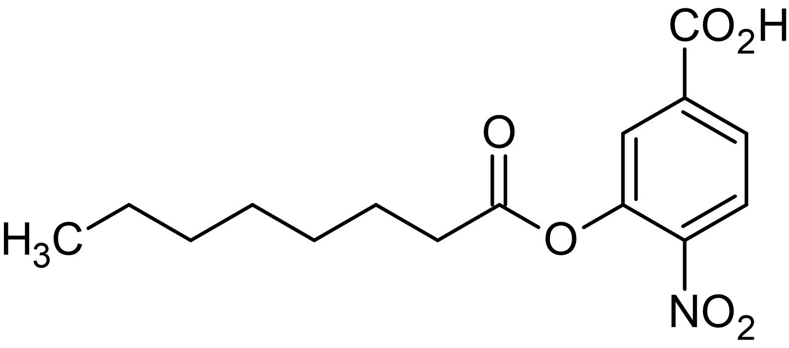 Chemical Structure - NOB, Chromogenic substrate for PLA2 (AB141769), expandable thumbnail