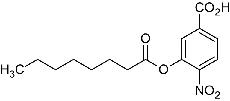 Chemical Structure - NOB, Chromogenic substrate for PLA2 (AB141769)