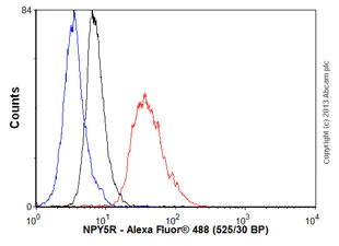 Flow Cytometry (Intracellular) - Anti-NPY5R antibody [EPR8382] (AB133757)