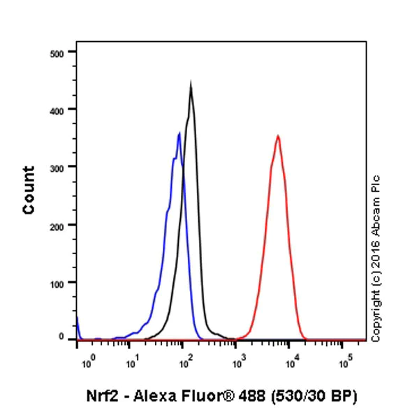 Flow Cytometry (Intracellular) - Anti-Nrf2 antibody [EP1808Y] (AB62352)
