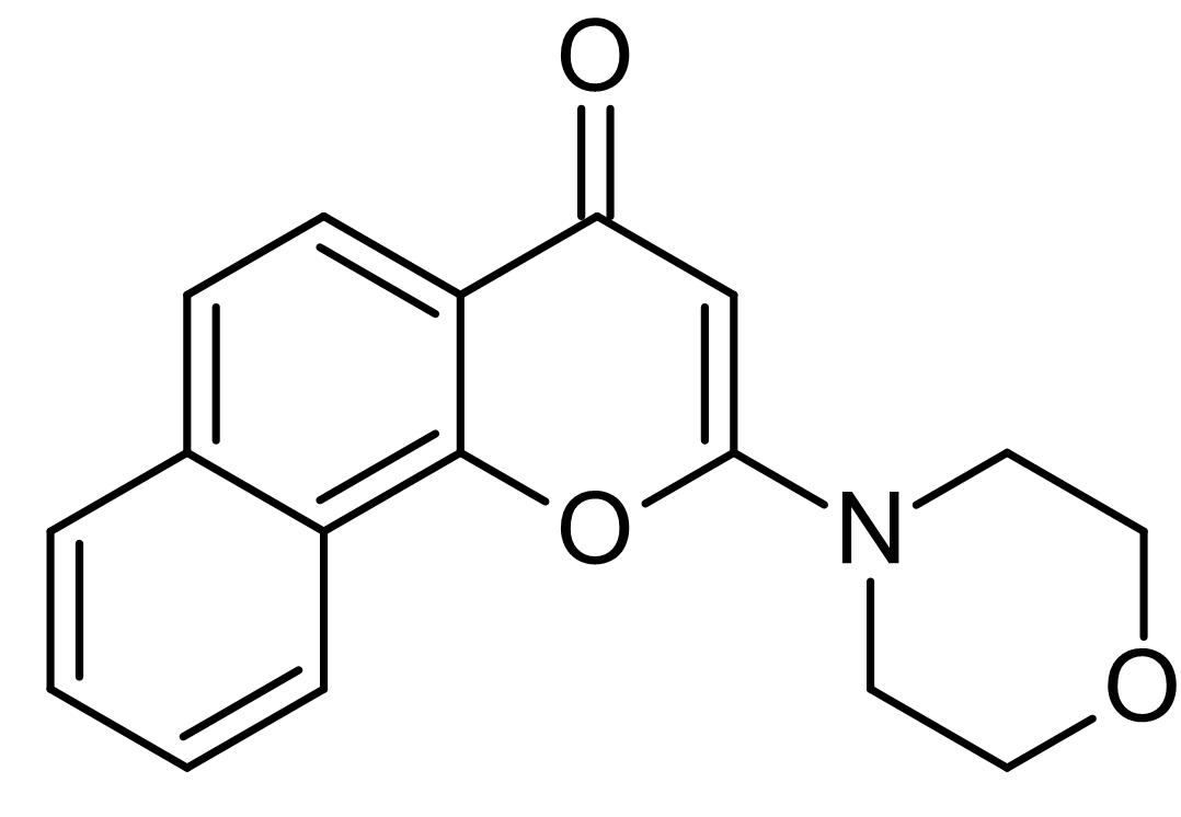 Chemical Structure - NU 7026, DNA-PK inhibitor (AB120970), expandable thumbnail