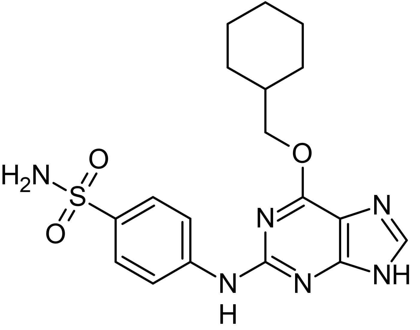 NU6102, CDK1/cyclin B and CDK2/cyclin A3 inhibitor