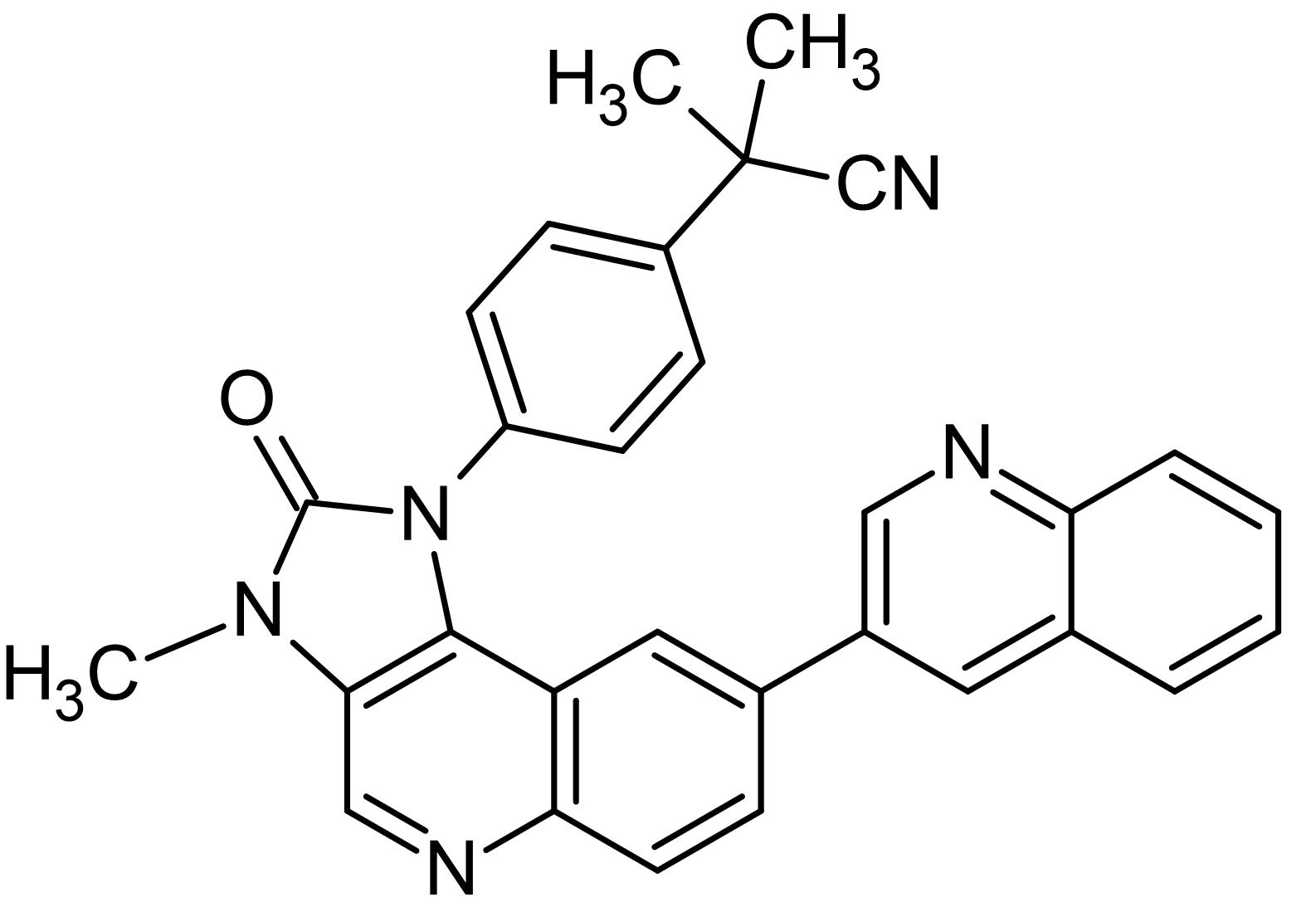 NVP-BEZ235, PI3K and mTOR inhibitor
