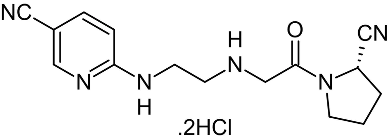 Chemical Structure - NVP DPP 728, DPP-IV inhibitor (AB142171)