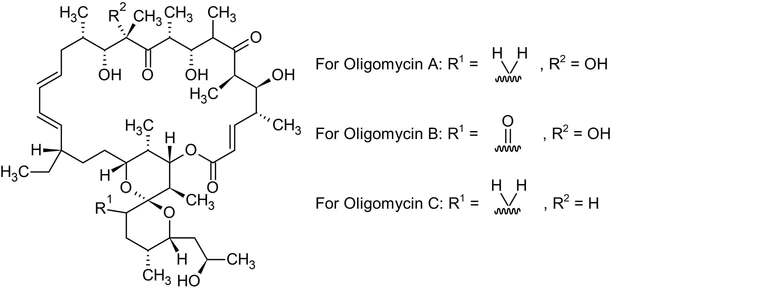 Chemical Structure - Oligomycin, ATP synthase inhibitor (AB141829)