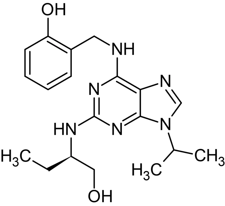 Chemical Structure - Olomoucine II, CDK/cyclin inhibitor (AB141238)