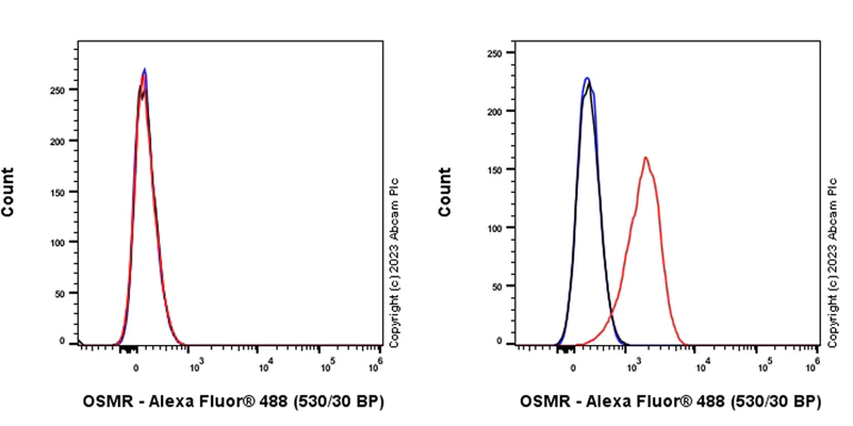 Flow Cytometry - Anti-OSMR antibody [EPR28222-64] - BSA and Azide free (AB315389)