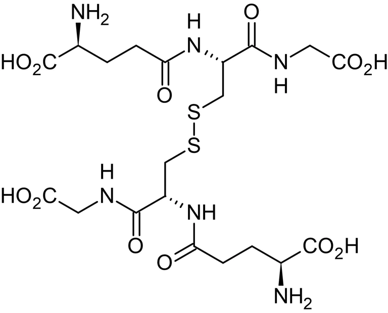 Chemical Structure - Oxidized glutathione (GSSG), Hydrogen acceptor (AB141393)