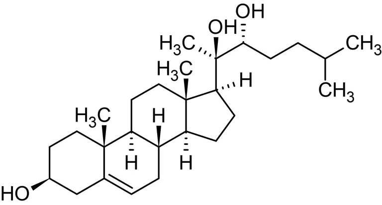 Chemical Structure - Oxy-16, Oxysterol; Hh pathway activator (AB120920)