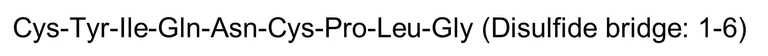 Chemical Structure - Oxytocin (free acid), Reproductive hormone (AB120204)