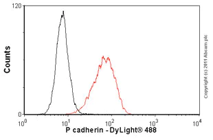 Flow Cytometry - Anti-P cadherin antibody [MM0508-9V11] (AB89900)