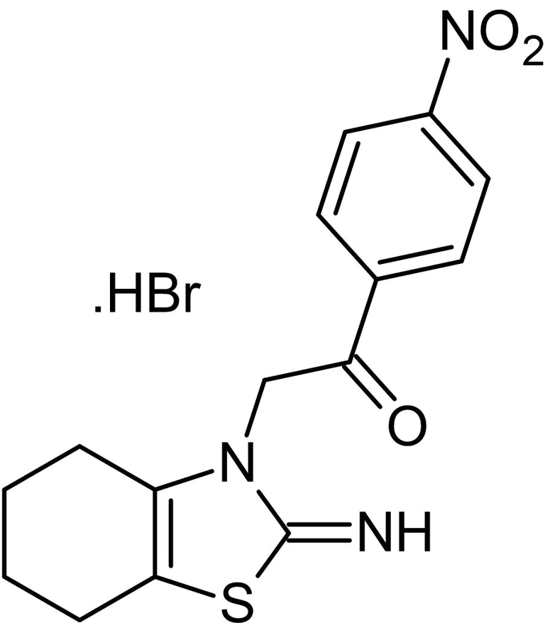 Chemical Structure - p-Nitropifithrin-alpha, p53 inhibitor (AB145873)