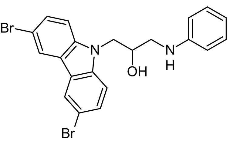 Chemical Structure - P7C3, pro-neurogenic and neuroprotective compound (AB141188)