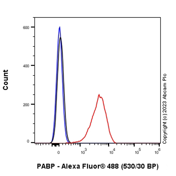 Flow Cytometry (Intracellular) - Anti-PABP antibody [EPR27188-86] - BSA and Azide free (AB312315), expandable thumbnail