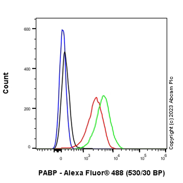 Flow Cytometry (Intracellular) - Anti-PABP antibody [EPR27188-86] - BSA and Azide free (ab312315), expandable thumbnail