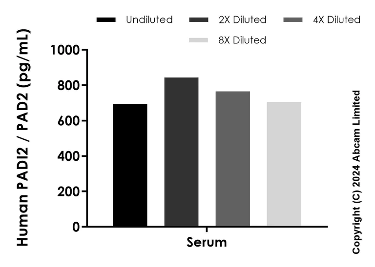 Sandwich ELISA - Anti-PADI2 / PAD2 antibody [EPR26940-342] - BSA and Azide free (Detector) (AB321828)