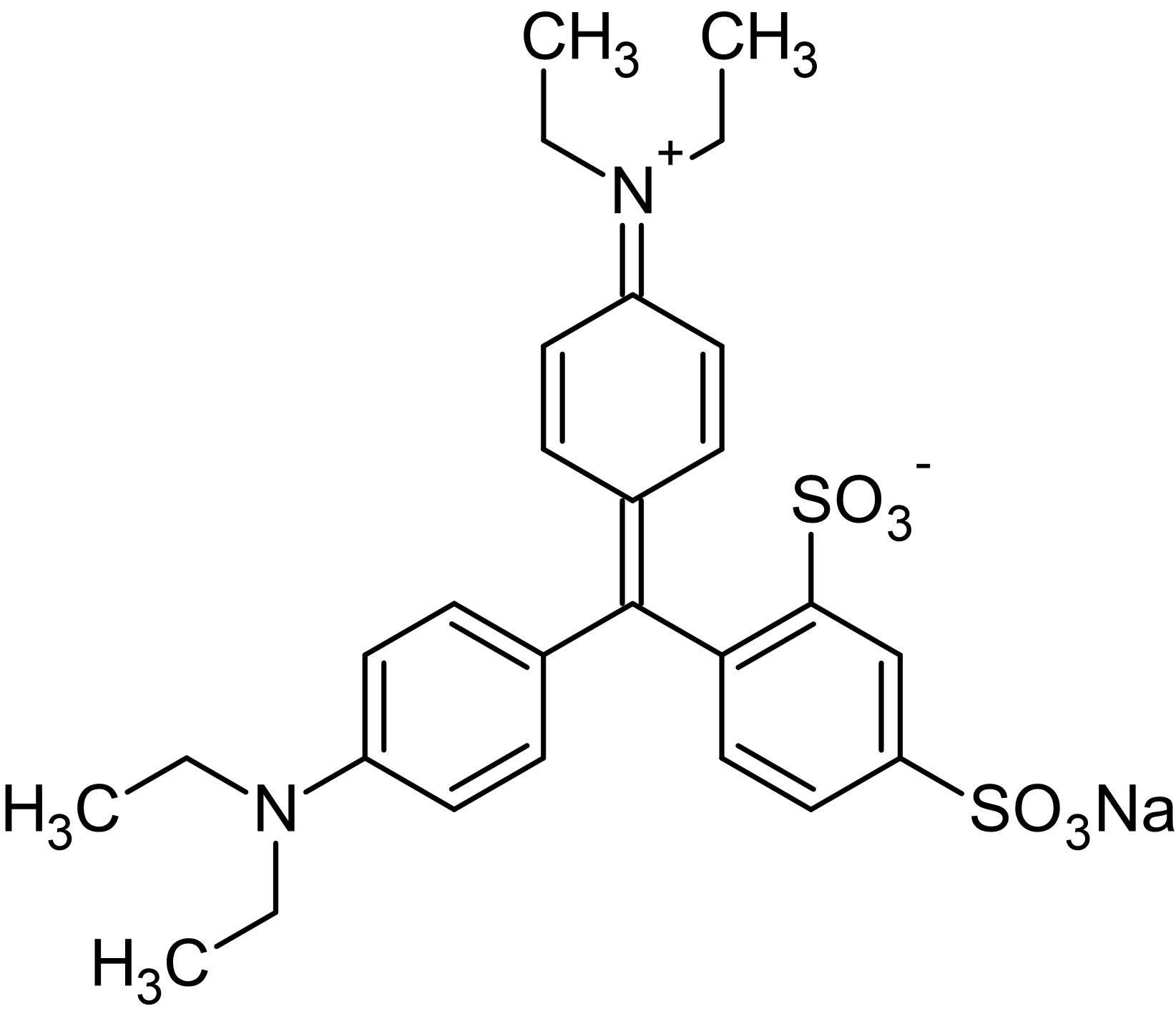 Patent blue VF, Polysulfated aromatic dye