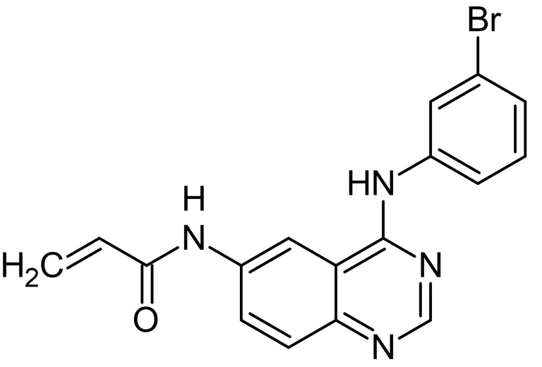 Chemical Structure - PD 168393, EGFR inhibitor (AB145187)