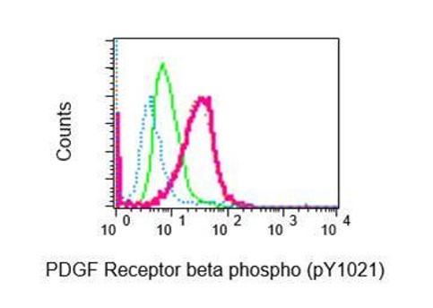 Flow Cytometry (Intracellular) - Anti-PDGFR beta (phospho Y1021) antibody [EPR2476] (AB134048), expandable thumbnail