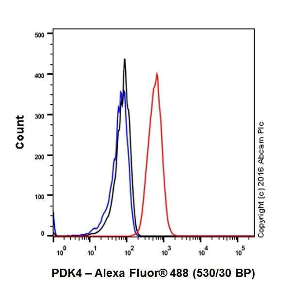 Flow Cytometry (Intracellular) - Anti-PDK4 antibody [EPR19727-245] (AB214938)