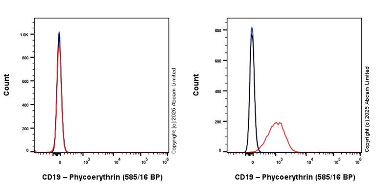 Flow Cytometry - PE Anti-CD19 antibody [EPR28949-512] (AB324152)