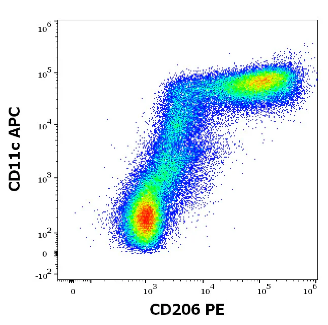Flow Cytometry - PE Anti-CD206 antibody [15-2] (AB326526)