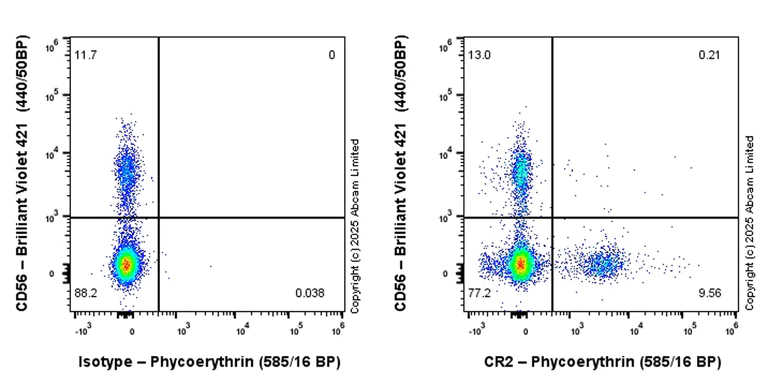Flow Cytometry - PE Anti-CD21 antibody [EPR27369-9] (AB323755)