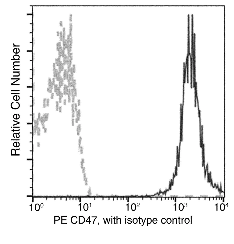 Flow Cytometry - PE Anti-CD47 antibody [07] (AB275581)