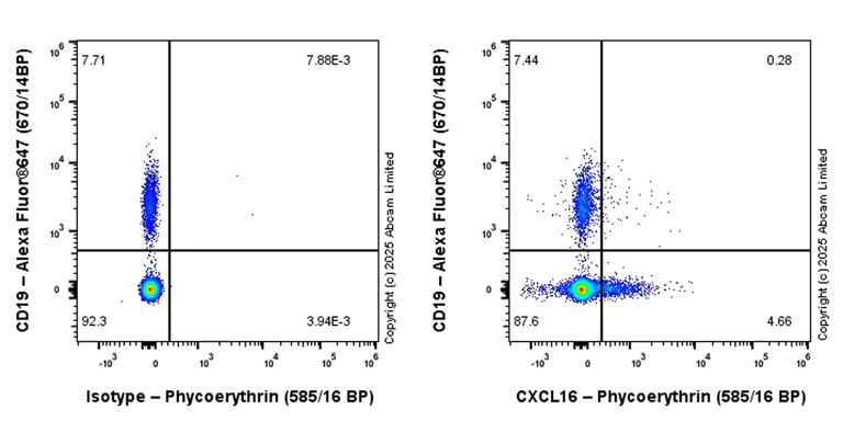 Flow Cytometry - PE Anti-CXCL16 antibody [EPR29713-506] (AB324156)