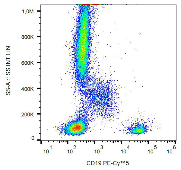 Flow Cytometry - PE/Cy5® Anti-CD19 antibody [4G7] (AB157303)