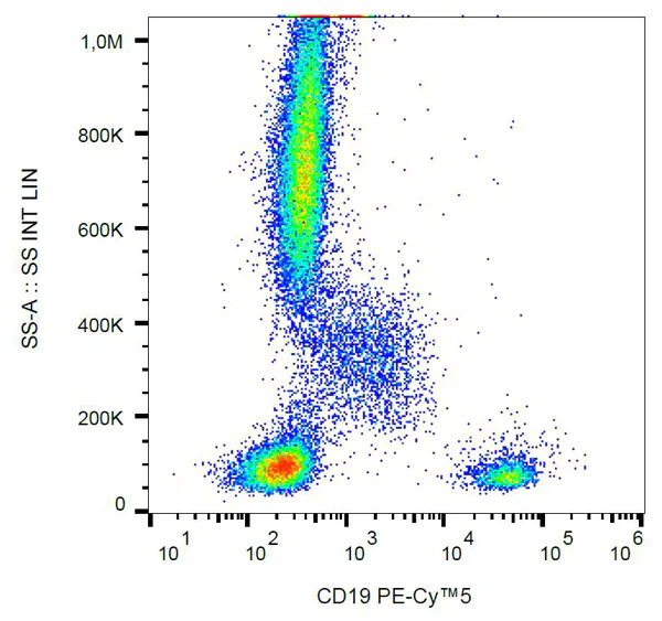 Flow Cytometry - PE/Cy5® Anti-CD19 antibody [4G7] (AB157303)