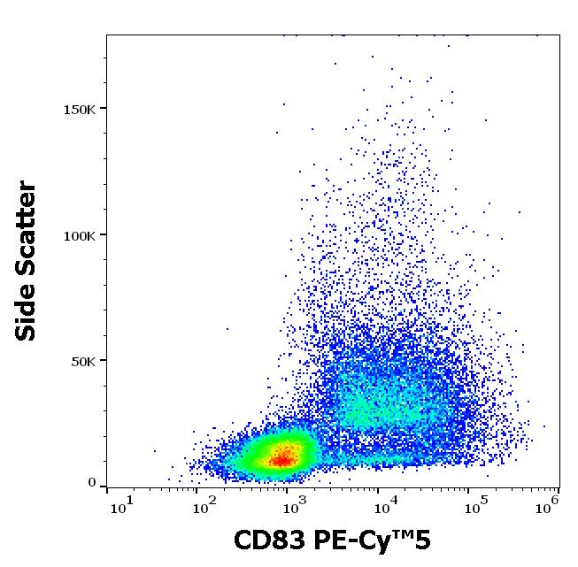 Flow Cytometry - PE/Cy5® Anti-CD83 antibody [HB15e] (AB234233)