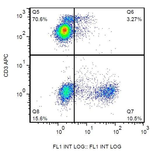 Flow Cytometry - PE/Cy7® Anti-CD16 antibody [3G8] (AB234209)