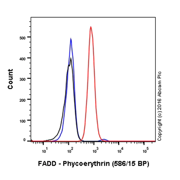 Flow Cytometry (Intracellular) - PE Anti-FADD antibody [EPR5030] (AB211700)