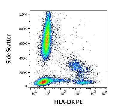 Flow Cytometry - PE Anti-HLA-DRA antibody [L243] (AB326519)