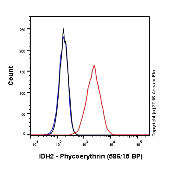 Flow Cytometry (Intracellular) - PE Anti-IDH2 antibody [EPR7577] (AB212122)