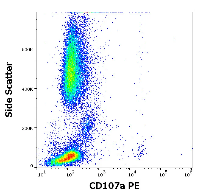 Flow Cytometry - PE Anti-LAMP1 antibody [H4A3] (AB326517)