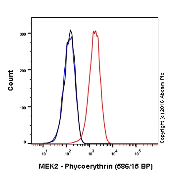 Flow Cytometry (Intracellular) - PE Anti-MEK2 antibody [Y78] (AB213661)