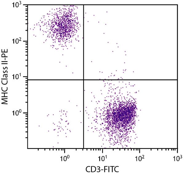 Flow Cytometry - PE Anti-MHC Class II antibody [2G11] (AB25430)