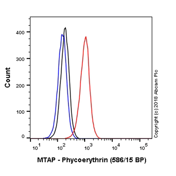 Flow Cytometry (Intracellular) - PE Anti-MTAP antibody [EPR6893] (AB225149)