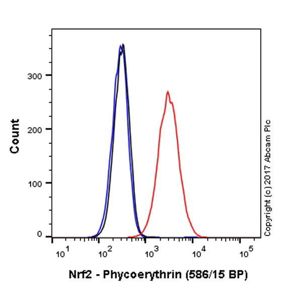 Flow Cytometry (Intracellular) - PE Anti-Nrf2 antibody [EP1808Y] (AB223926)