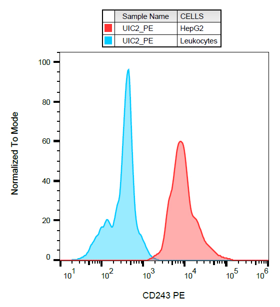 Flow Cytometry - PE Anti-P Glycoprotein antibody [UIC2] (AB269309)