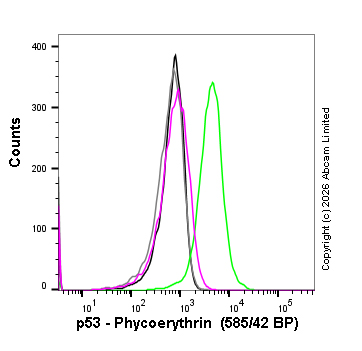 Flow Cytometry (Intracellular) - PE Anti-p53 antibody [E47] (AB208992)