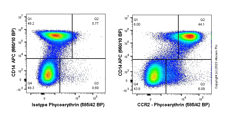 Flow Cytometry - PE Rabbit IgG, monoclonal [EPR25A] - Isotype Control (AB209478)