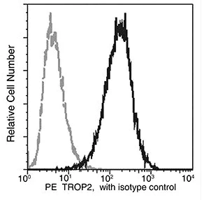 Flow Cytometry - PE Anti-TROP2 antibody [001] (AB275728)
