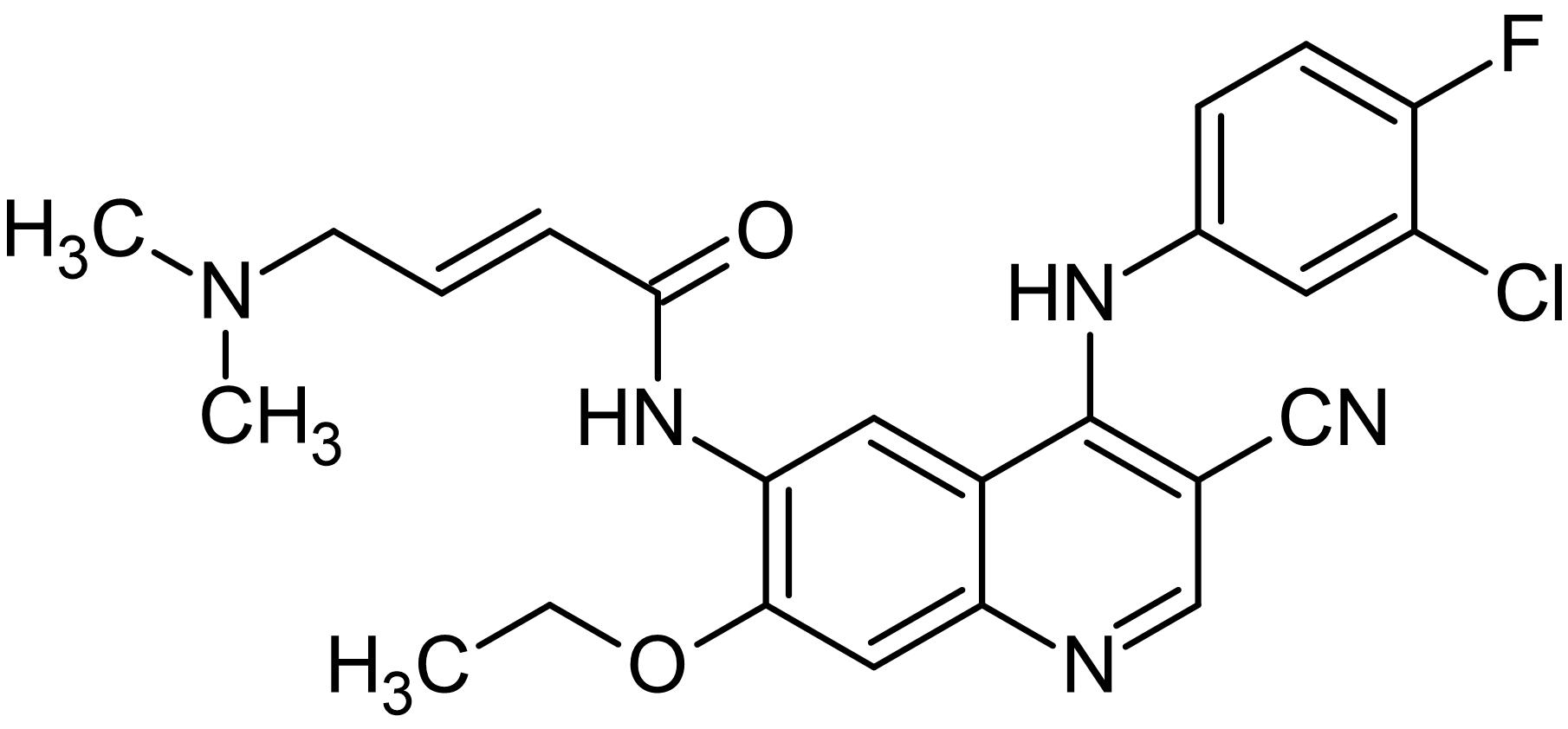 Pelitinib (EKB-569), Irreversible EGFR inhibitor